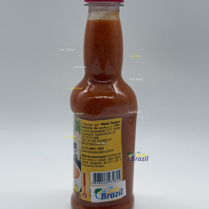Molho de Pimenta Caseiro Nosso Tempero 150ml