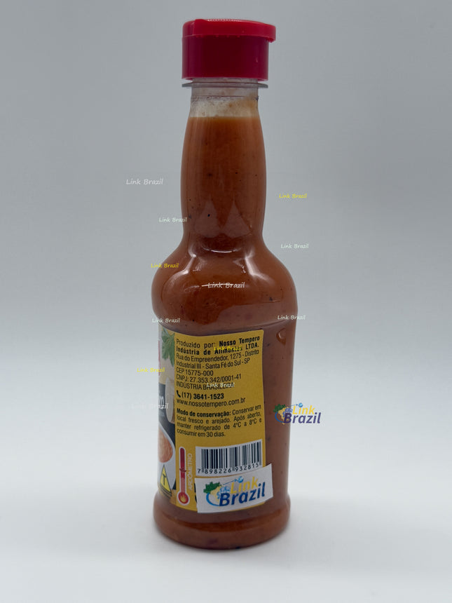 Molho de Pimenta Caseiro Nosso Tempero 150ml