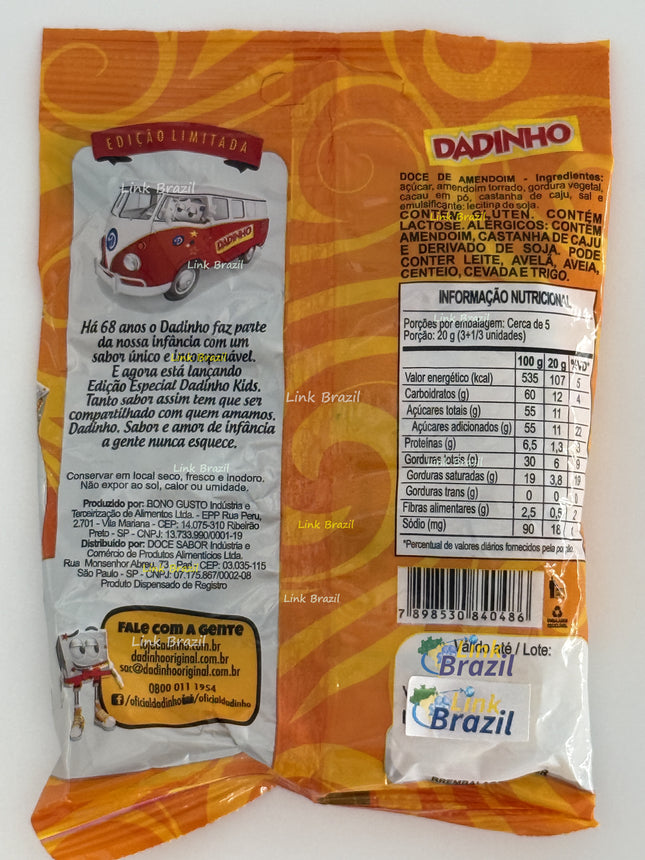 Dadinho Amendoim 90g