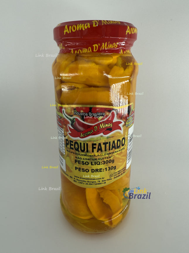 Pequi em Conserva Fatiado Aroma D'Minas 300g