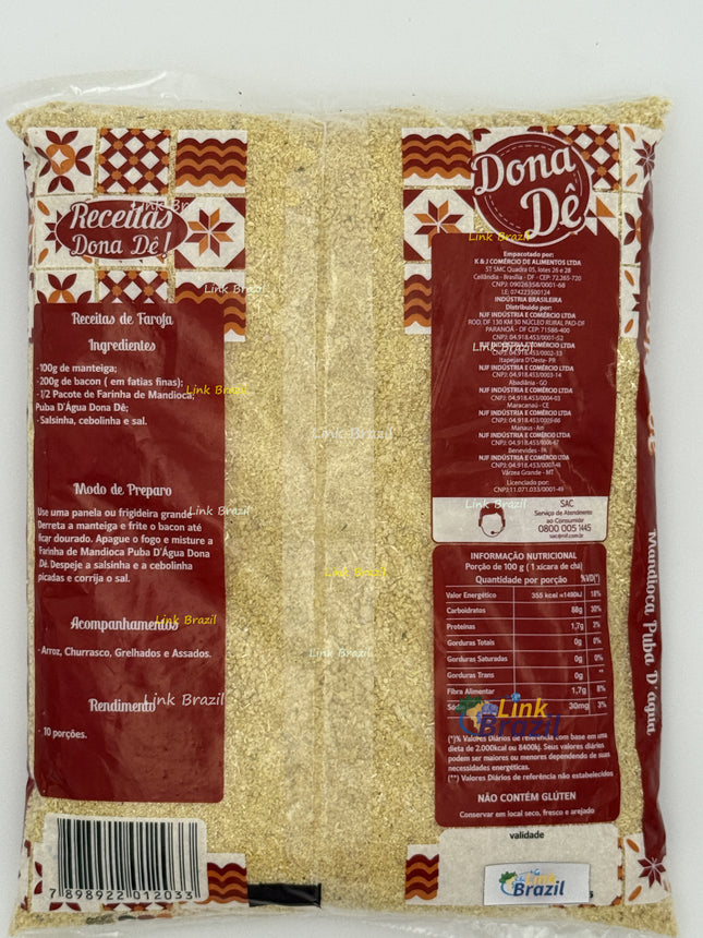 Farinha de Puba Dona Dê 1Kg