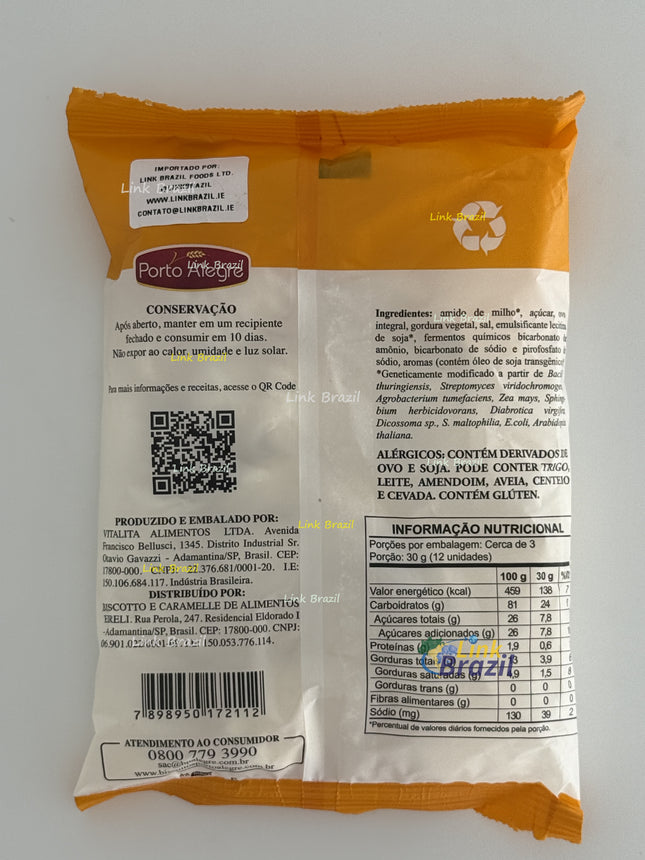 Sequilhos Laranja Porto Alegre 100g