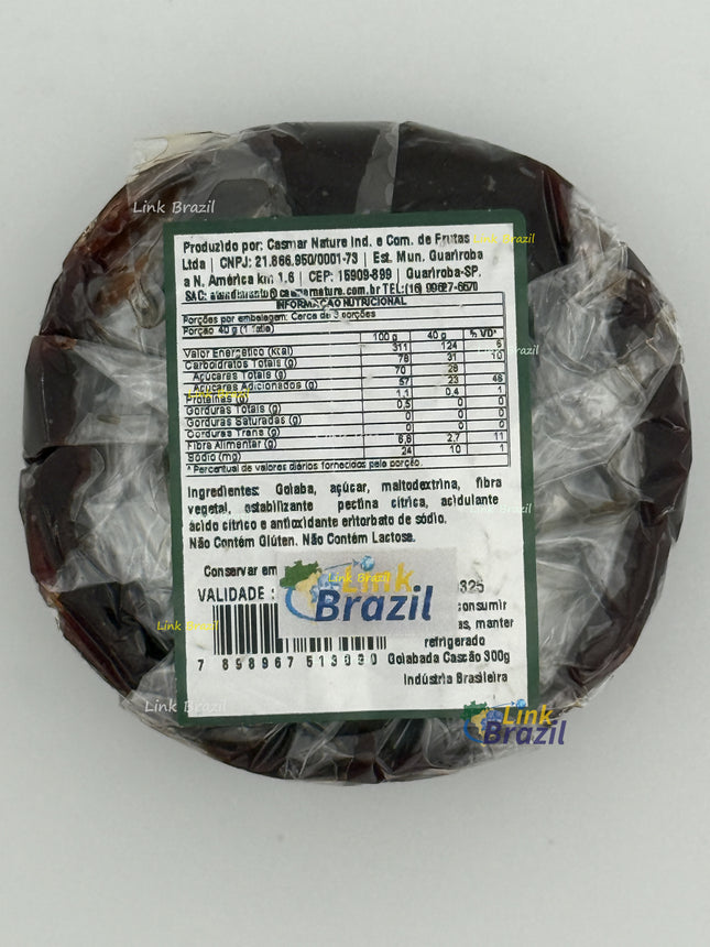 Goiabada Cascão - Casmar 300g