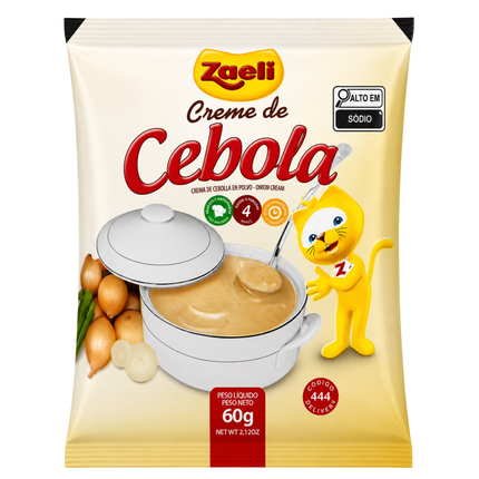 Creme de Cebola Zaeli 60g Link Brazil