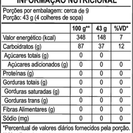 Tapioca Granulada Da Terrinha 400g
