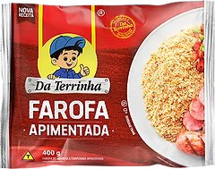 Farofa Da Terrinha Apimentada 400g