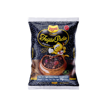 Feijão Preto Tipo 1 Premium Zaeli 1Kg