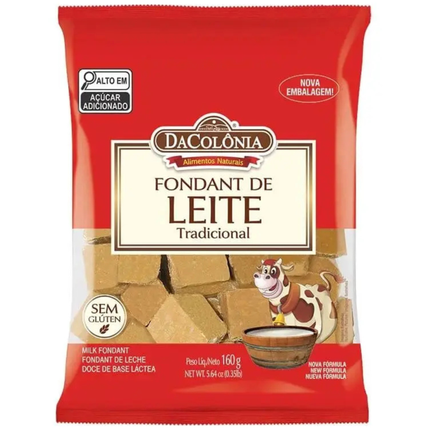 Fondant de Leite Tradicional DaColônia 160g LinkBrazil.es