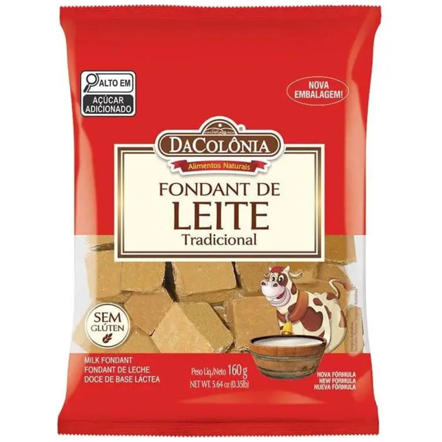 Fondant de Leite Tradicional DaColônia 160g LinkBrazil.es