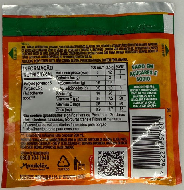 Promoção Tang Sabor Laranja – 18g