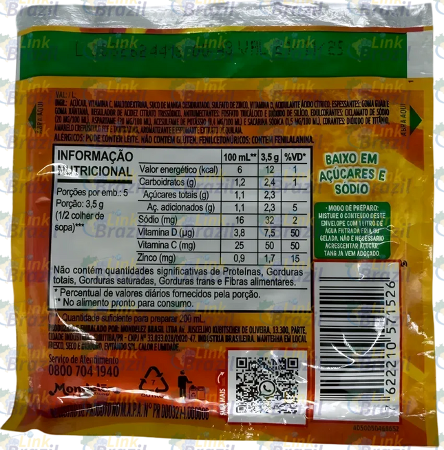 Promoção Tang Sabor Manga – 18g