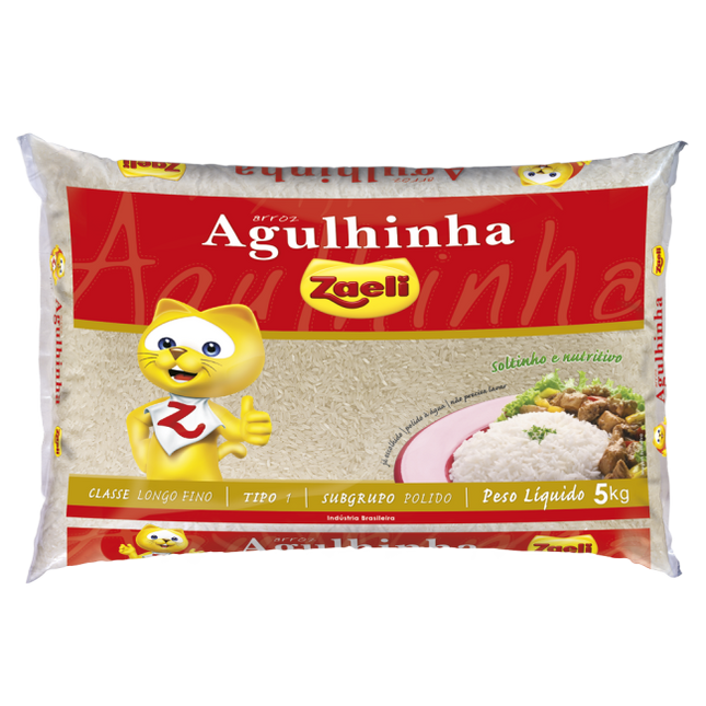 Arroz Agulhinha Zaeli 5Kg