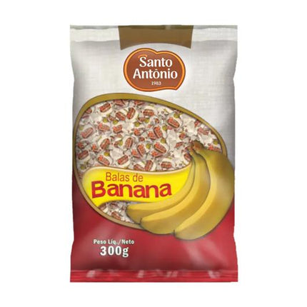 Bala de Banana Santo Antônio 300g Link Brazil