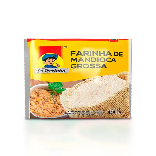 Farinha de Mandioca Grossa Da Terrinha 500g