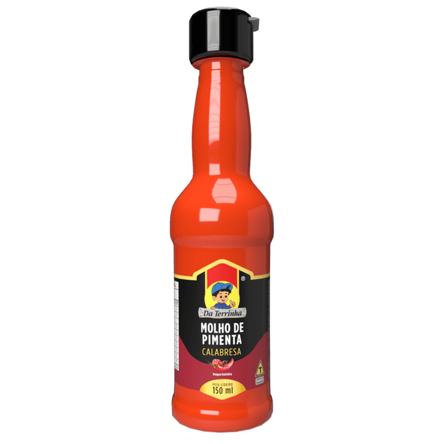 Molho de Pimenta Calabresa Da Terrinha 150ml Link Brazil