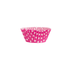 Rosa com bolinhas Brancas