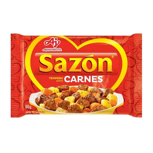 Sazon Caldo de Carne (Vermelho) 60g
