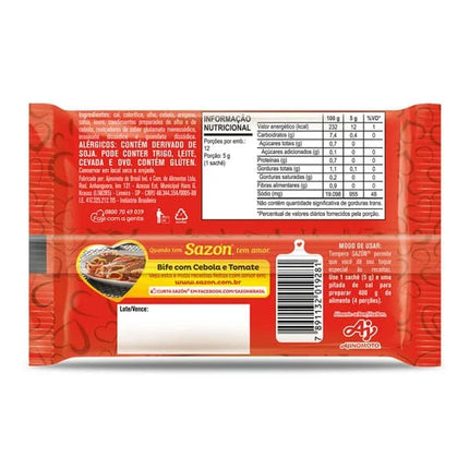 Sazon Caldo de Carne (Vermelho) 60g