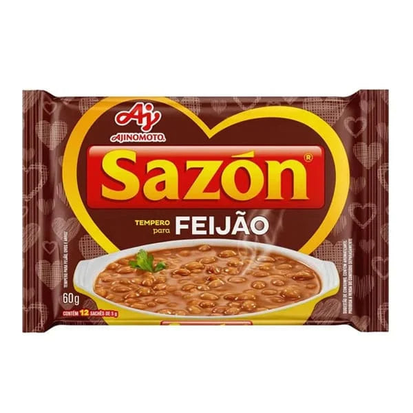 Sazon caldo de Feijão (Marrom) 60g